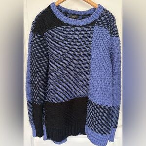 Rag & Bone Bright Blue Jessa Tunic Sweater